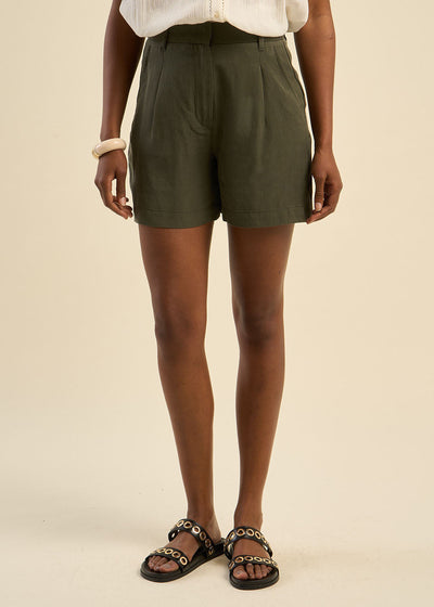 Short à pinces