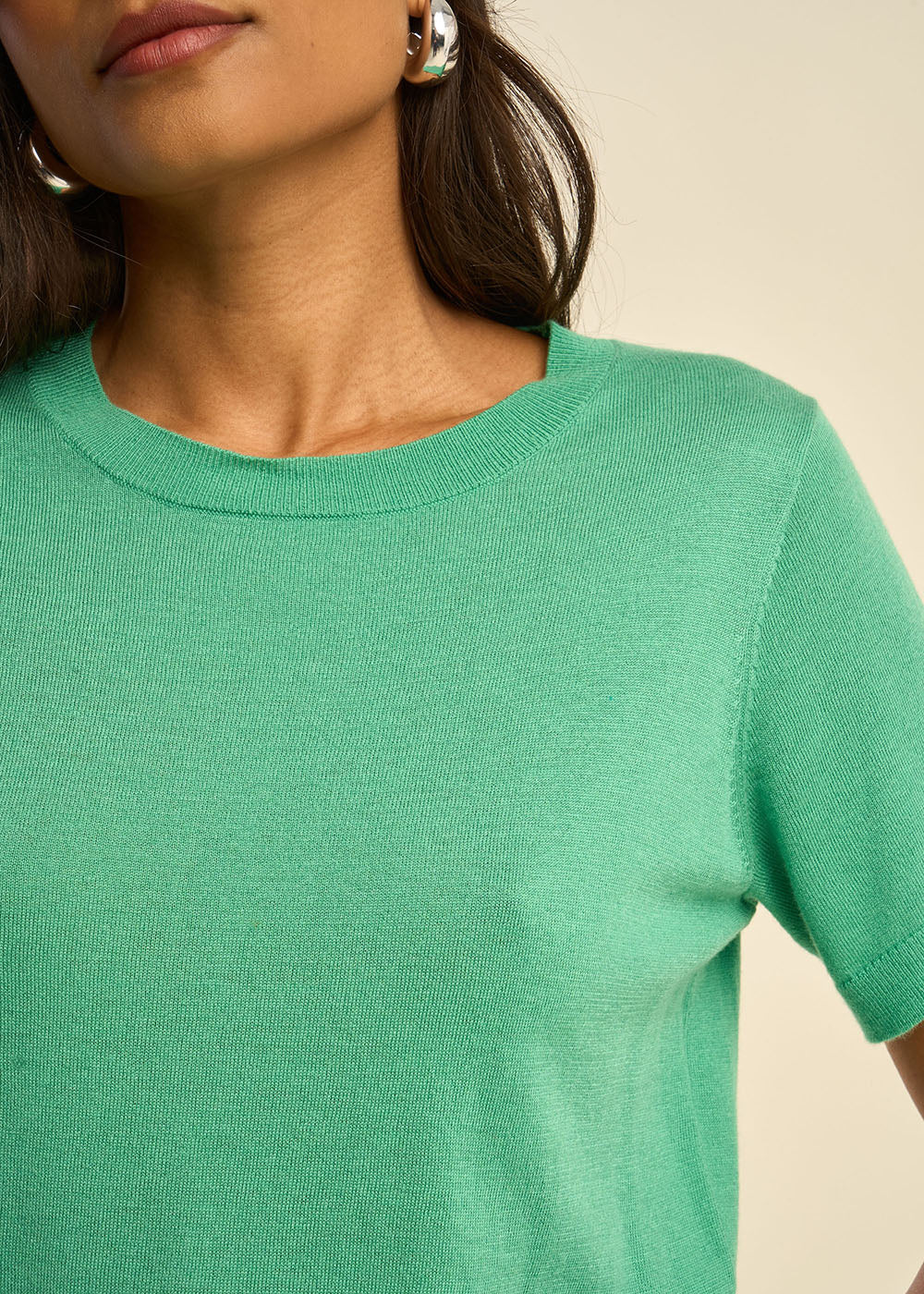 Pull à manches courtes