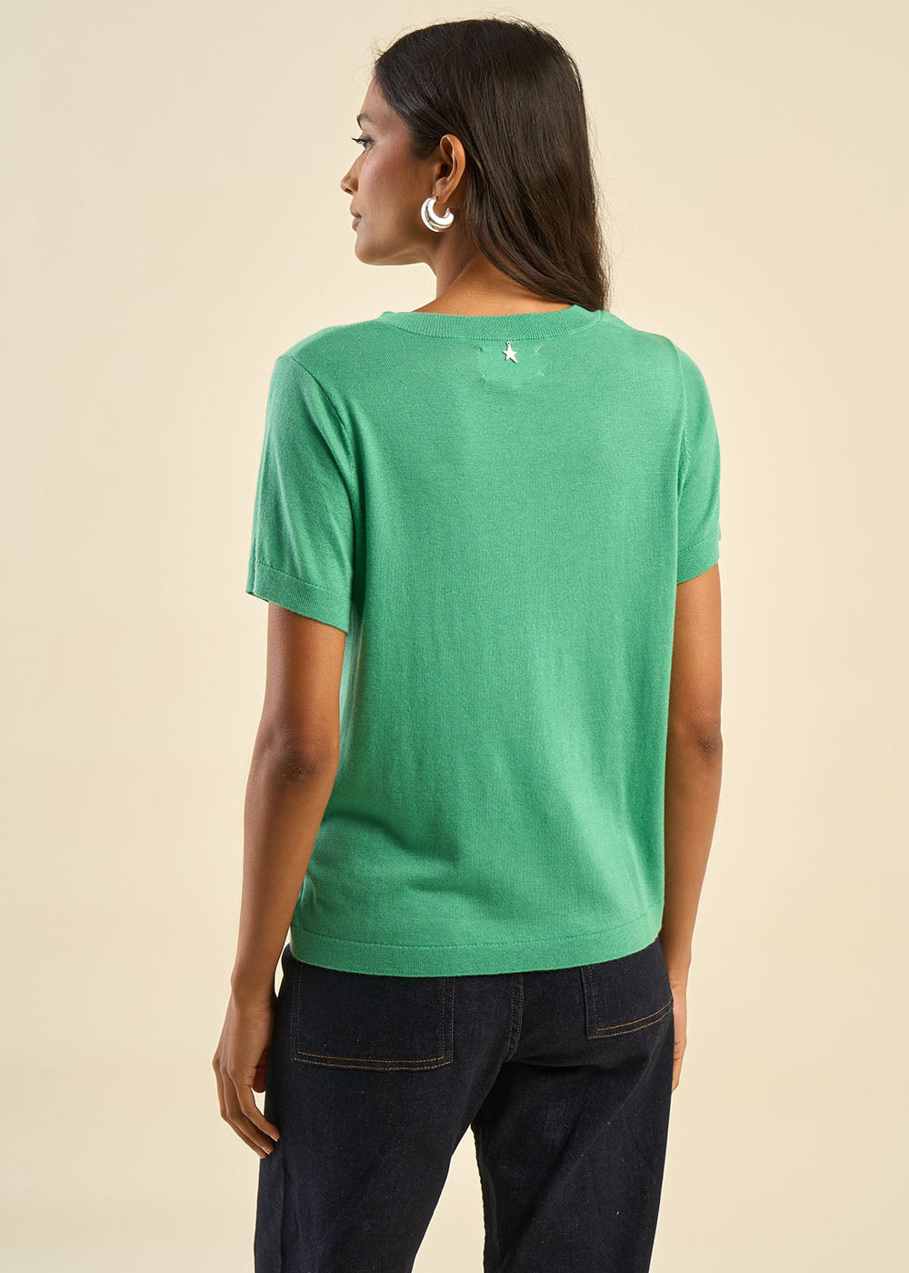 Pull à manches courtes