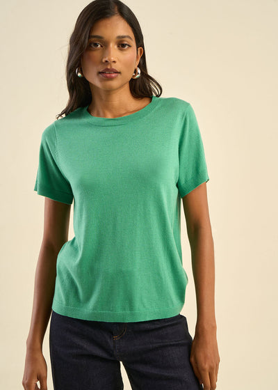 Pull à manches courtes