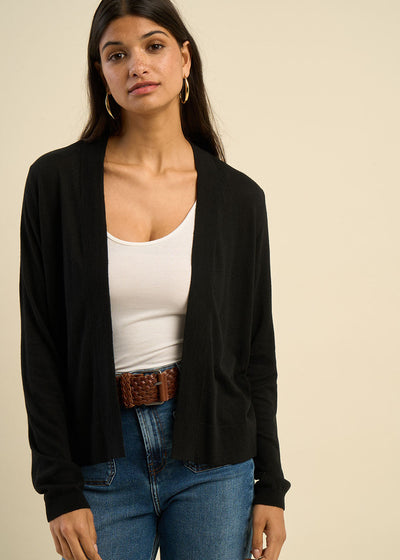 Gilet ample à coupe droite