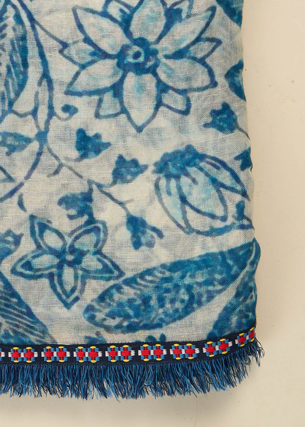 Foulard à franges
