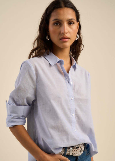 Chemise fluide à col classique