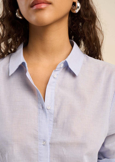 Chemise fluide à col classique