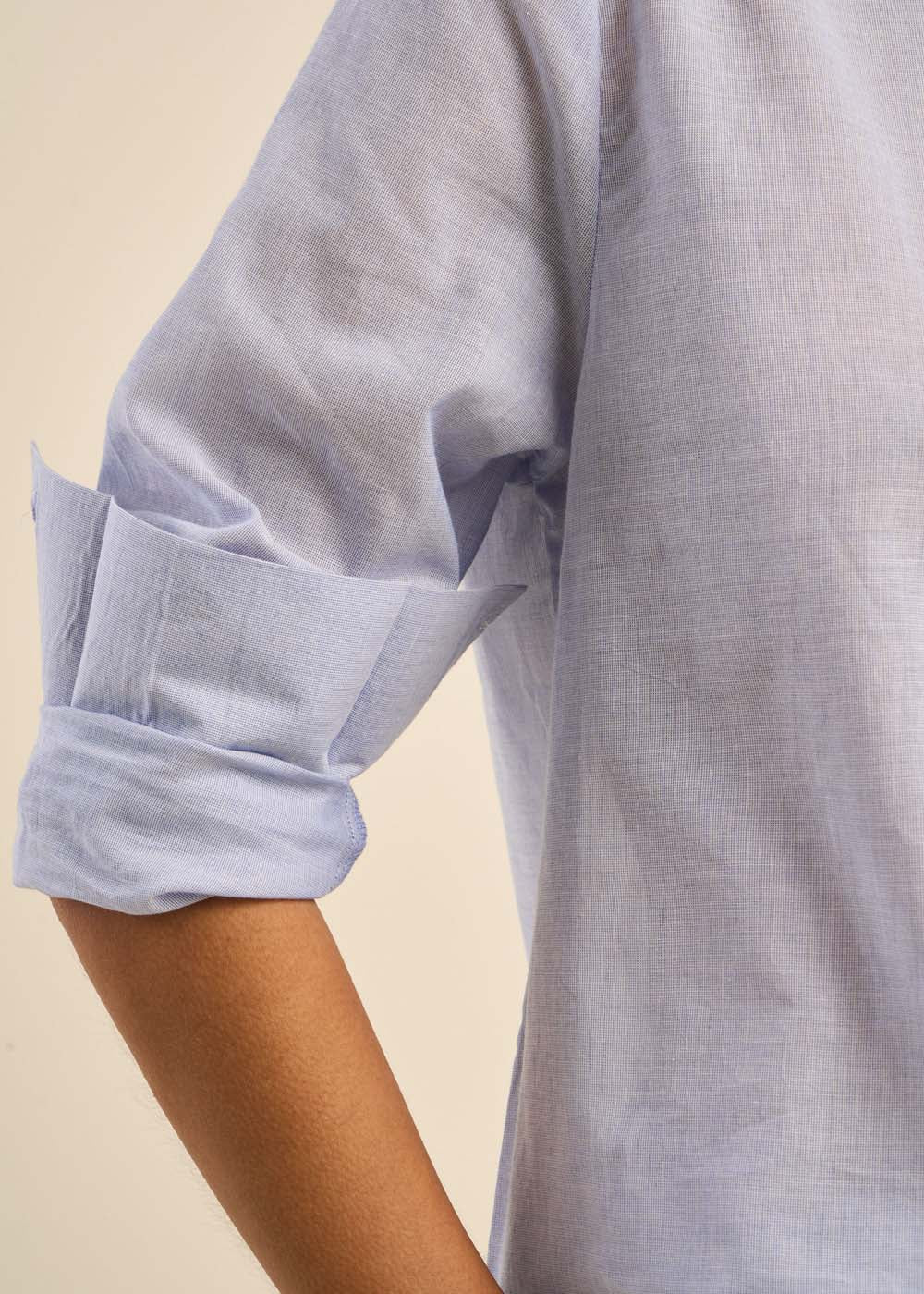 Chemise fluide à col classique