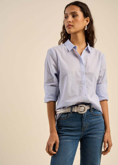Chemise fluide à col classique