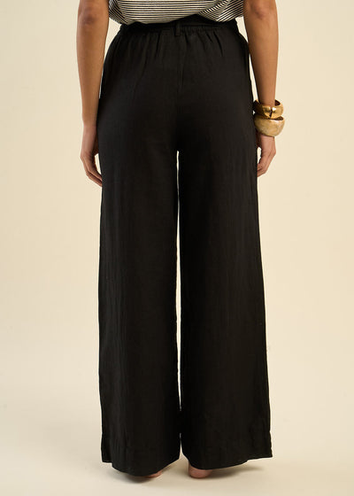 Pantalon jambe large