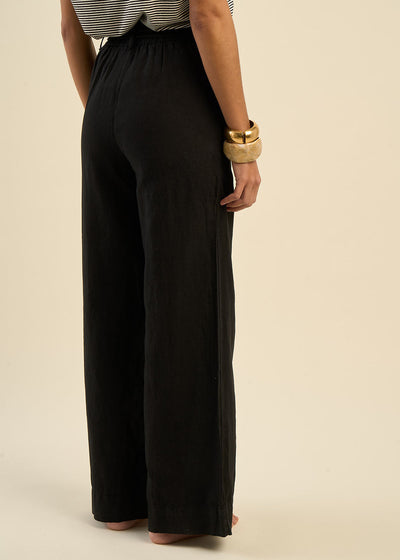 Pantalon jambe large
