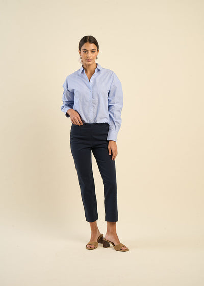 Pantalon 7/8ème à pinces