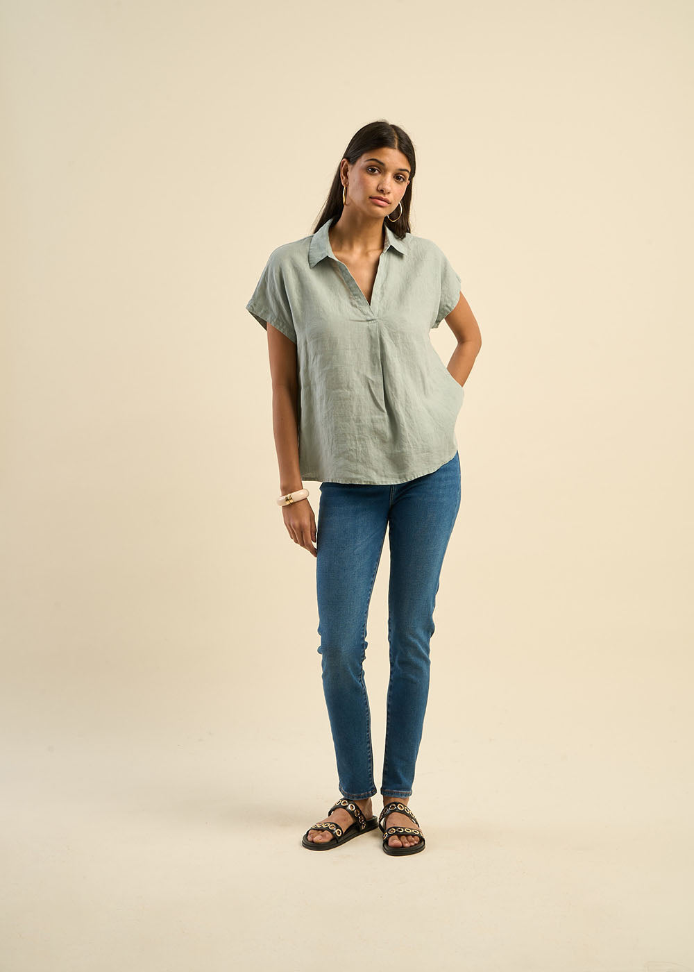 Jegging à taille médium