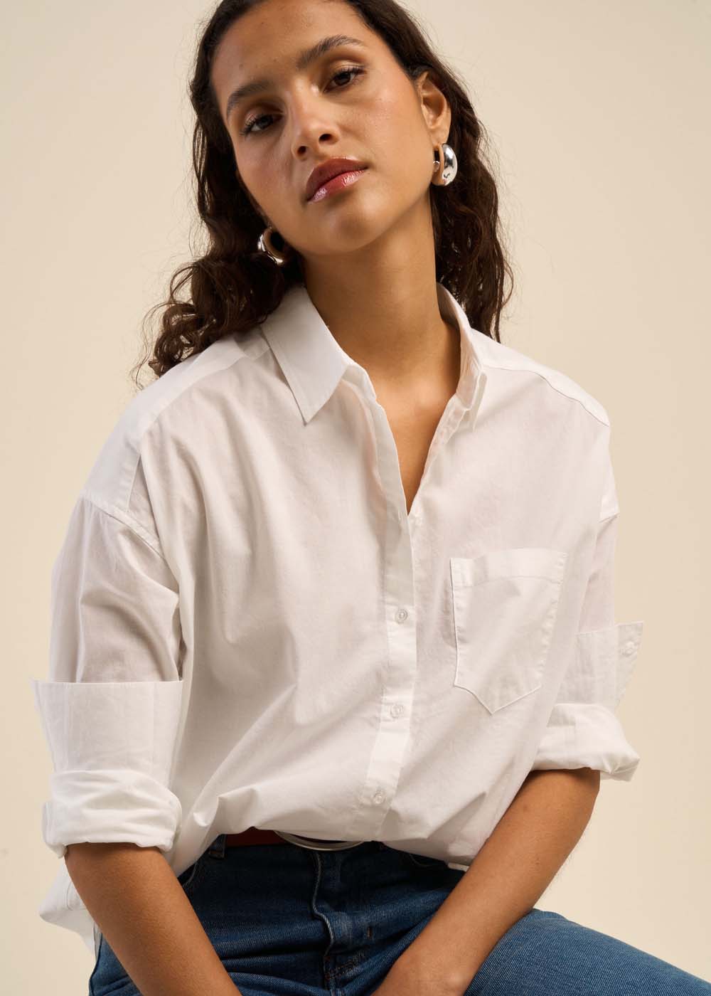 Chemise manches longues