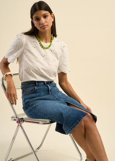 Blouse broderie anglaise