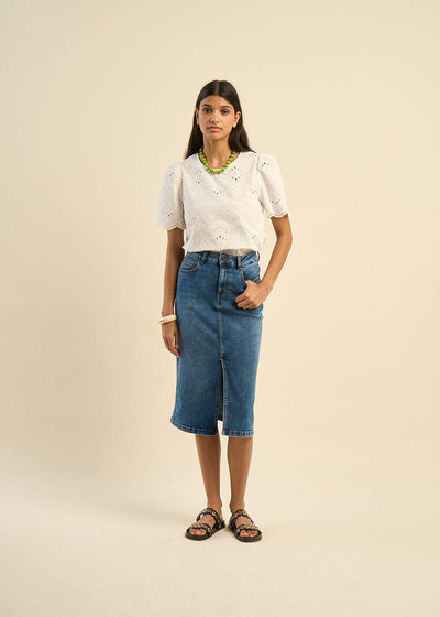 Blouse broderie anglaise
