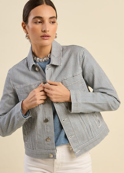 Blouson rayé