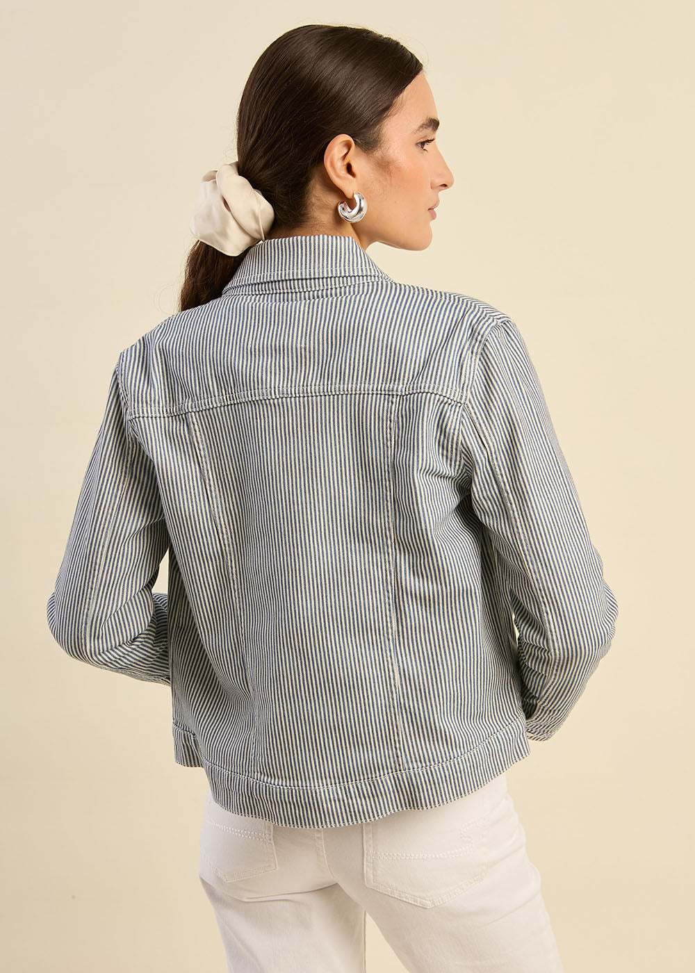 Blouson rayé