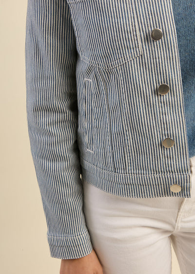 Blouson rayé