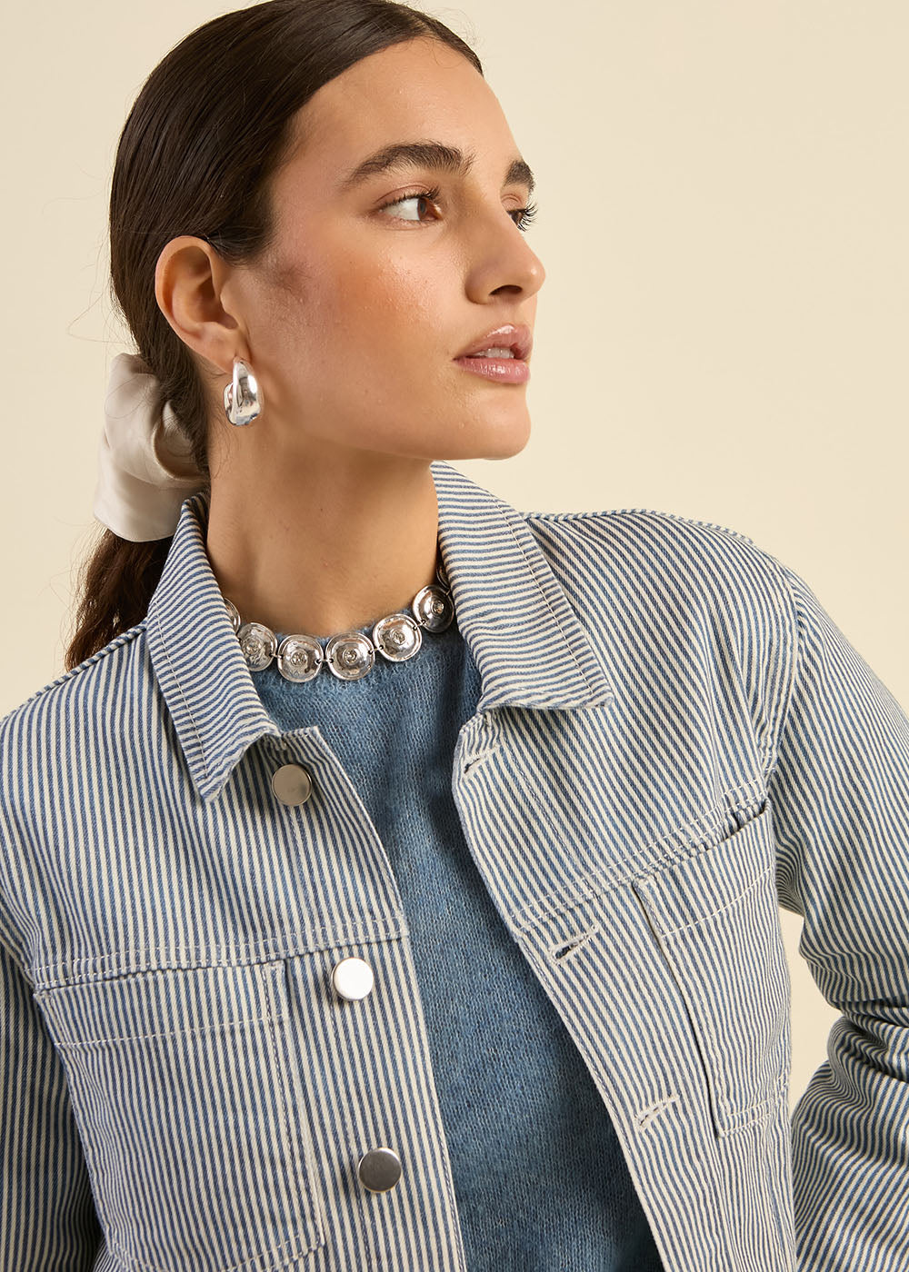 Blouson rayé
