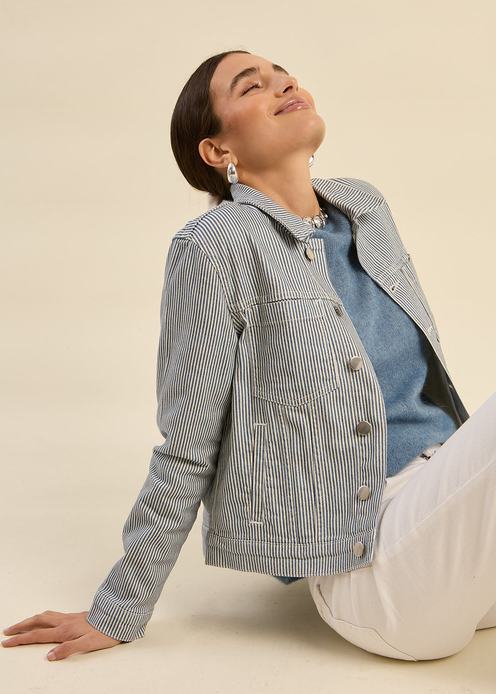 Blouson rayé