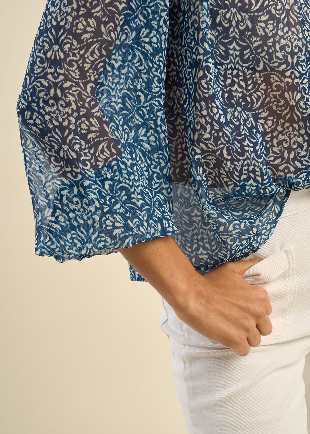 Blouse imprimé floral