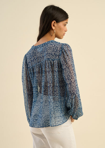 Blouse imprimé floral