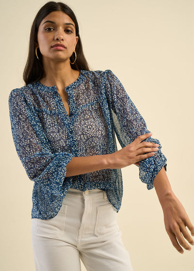 Blouse imprimé floral