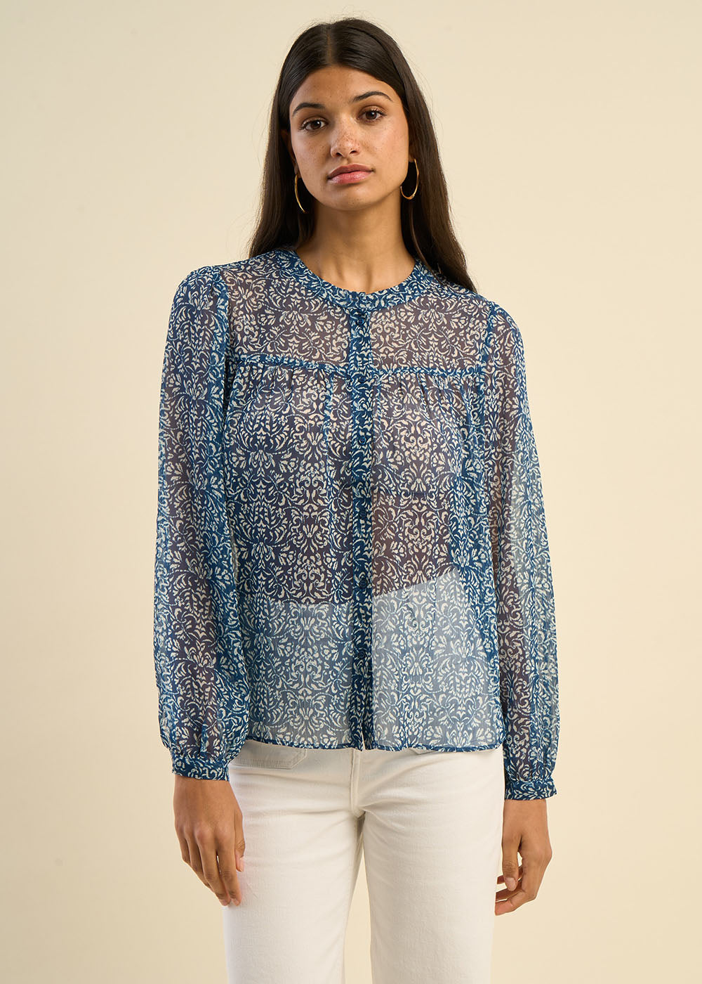 Blouse imprimé floral