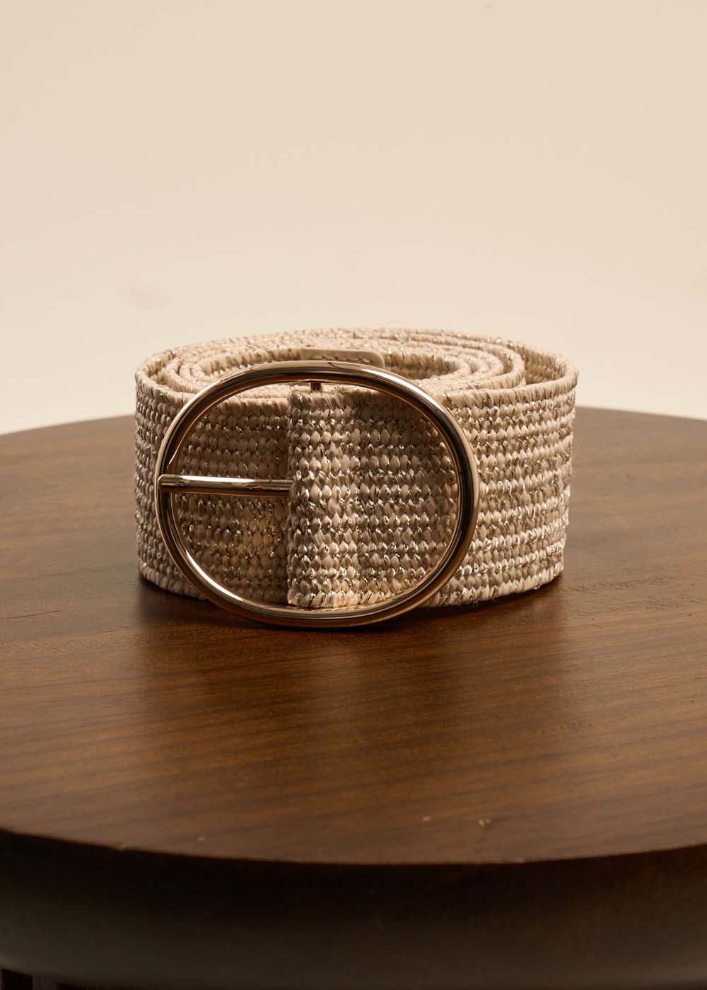 Ceinture en raffia