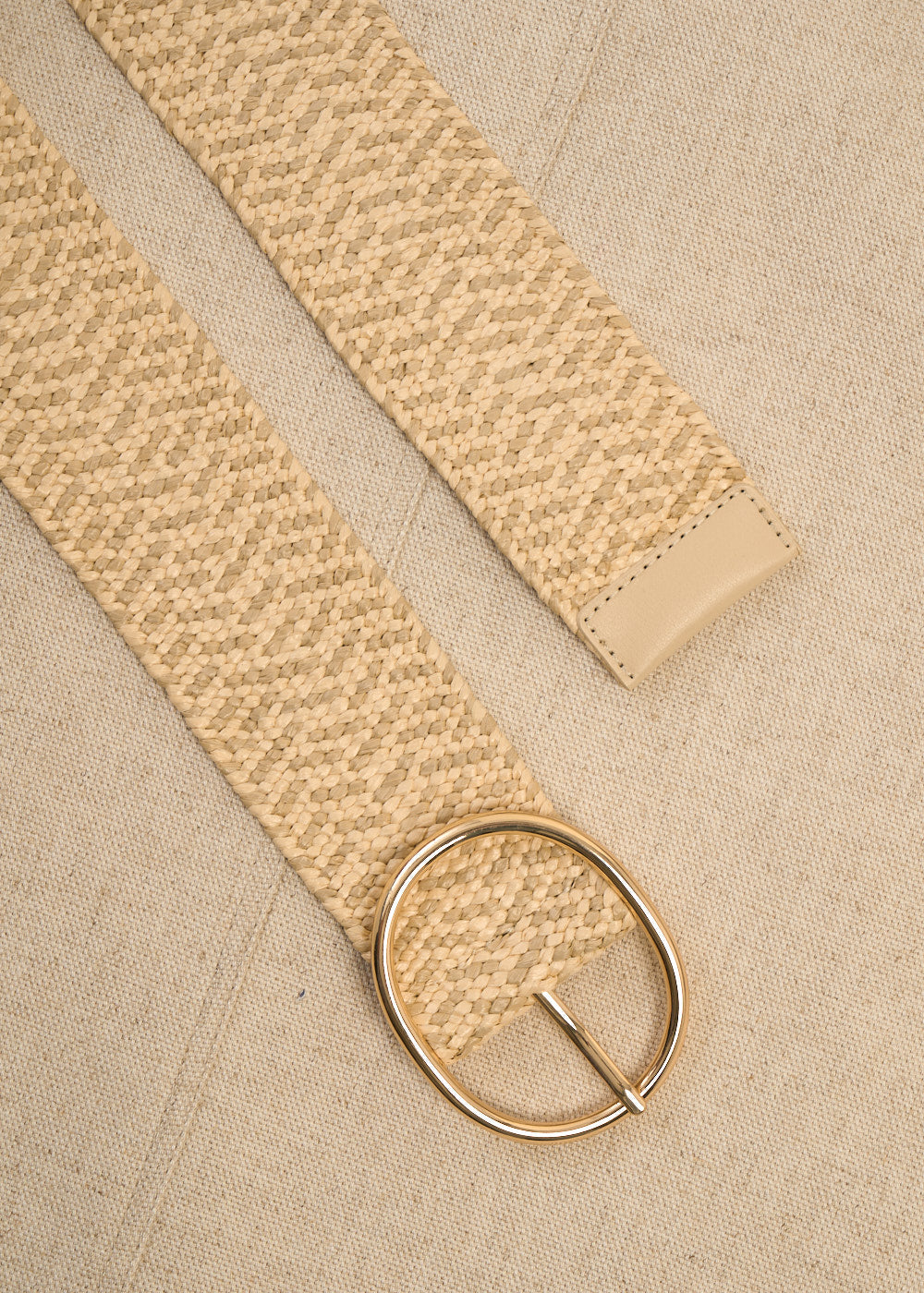 Ceinture en raffia