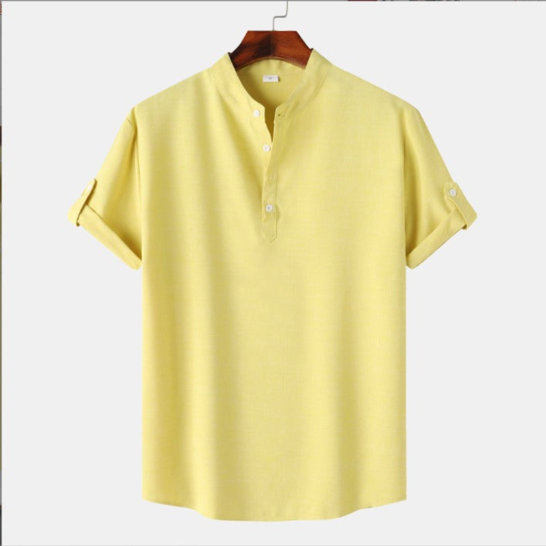 Wyatt | Chemise Manche Courte Pour Hommes | Tendance