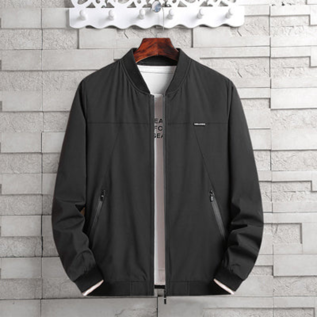 Ulises | Veste Hiver Bomber Pour Hommes | Noir