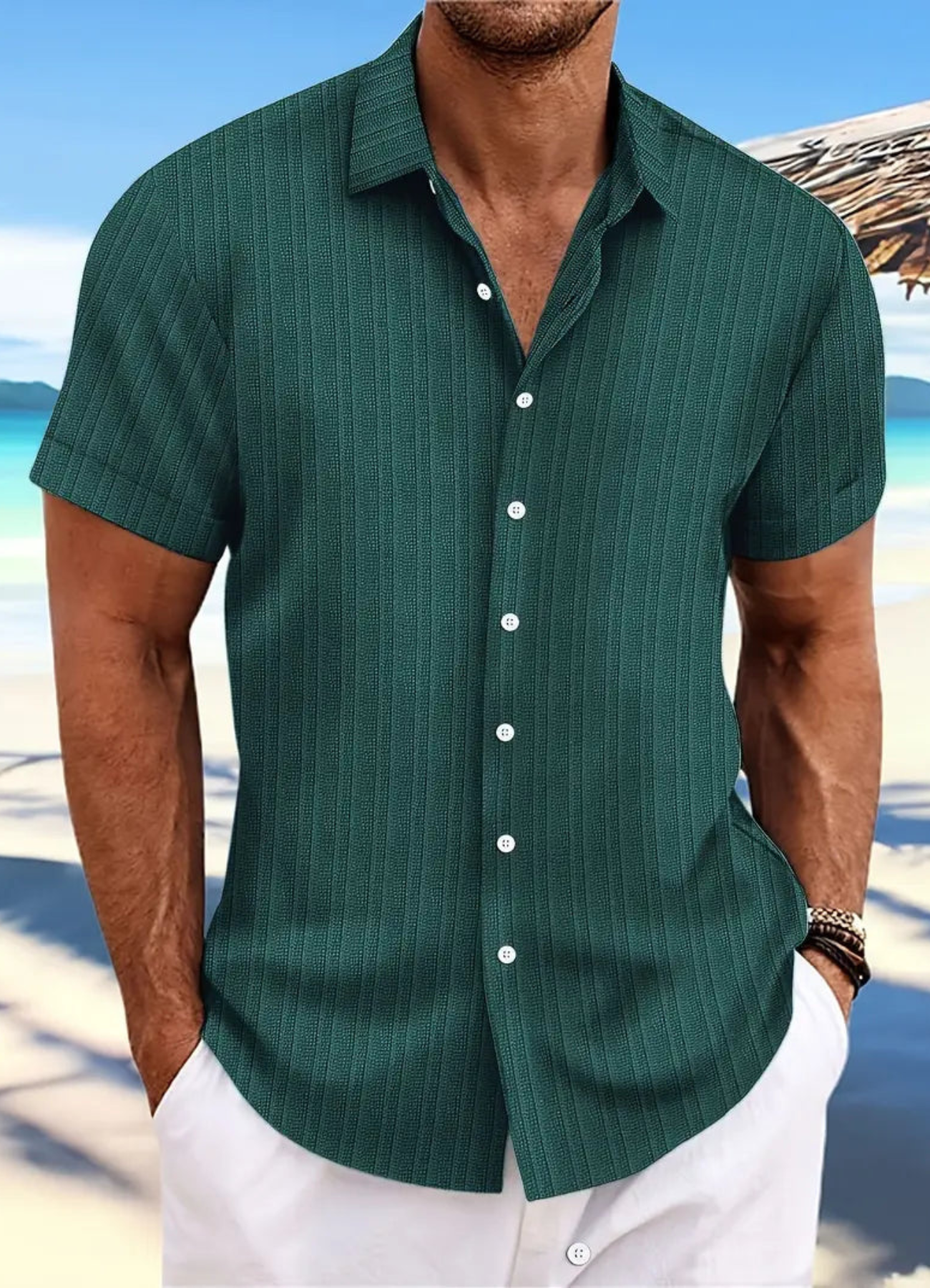 Kaiden | Chemise Décontractée Pour Hommes | Tendance