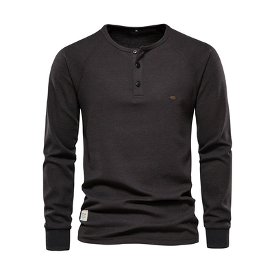 Fabien | T-shirt à Manches Longues pour Homme | Henley