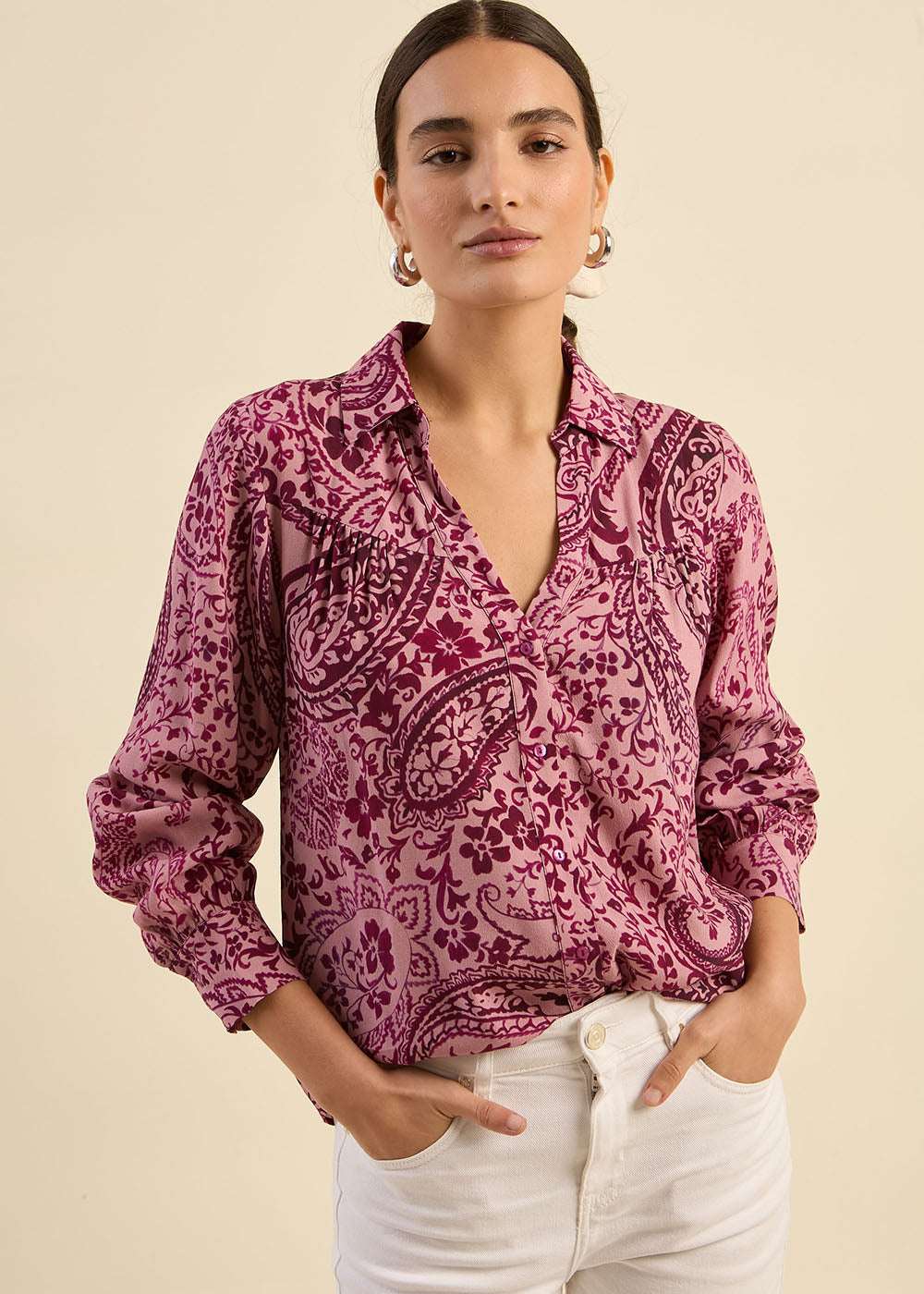 Chemise imprimée