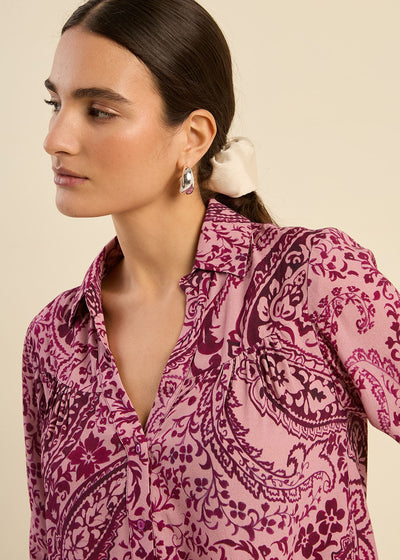 Chemise imprimée