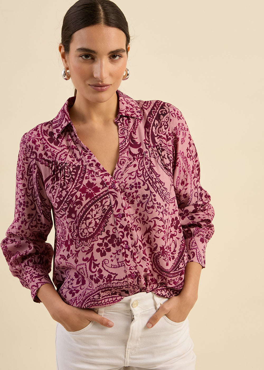 Chemise imprimée