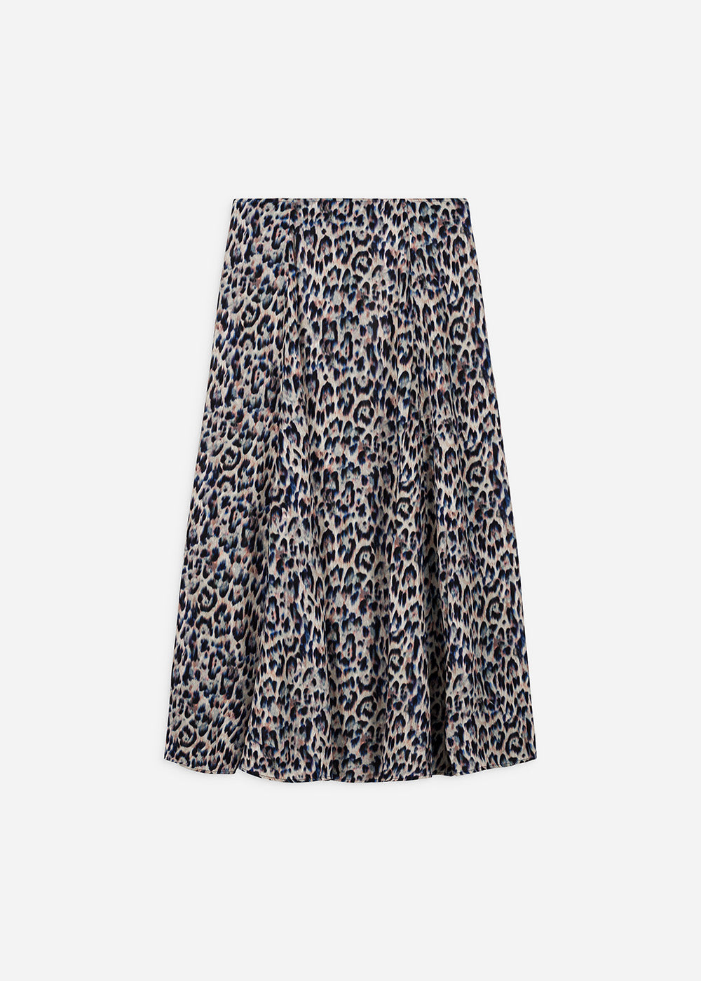 Jupe fluide imprimé animalier