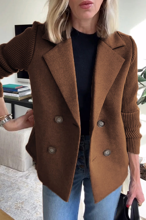 Allison - Elégant Tricoté Blazer