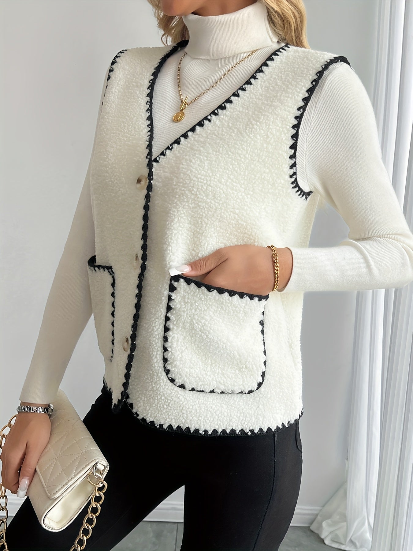 Atelier de Roche Paris - Gilet doux et léger