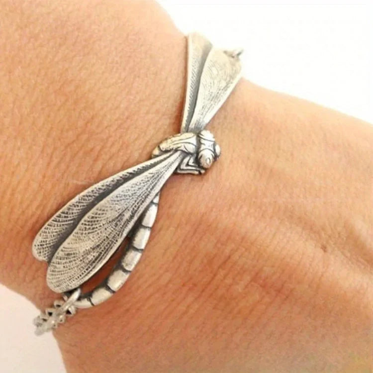 Bracelet libellule boho vintage