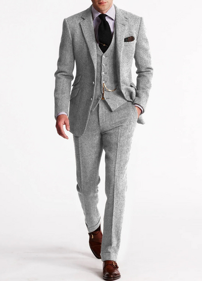 Trevor | Costume Trois Pièces à Pour Homme | Élégant