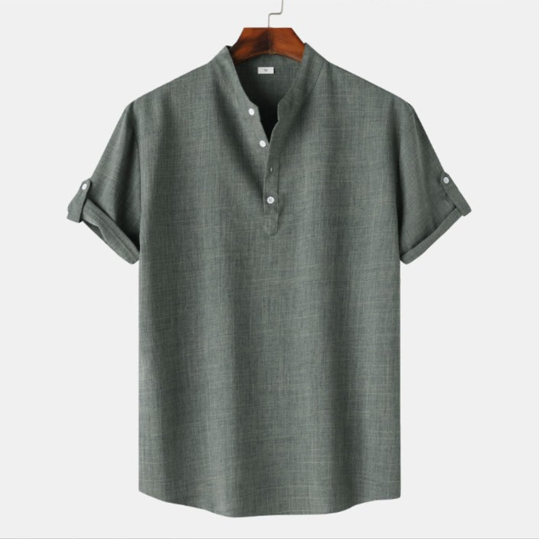 Wyatt | Chemise Manche Courte Pour Hommes | Tendance