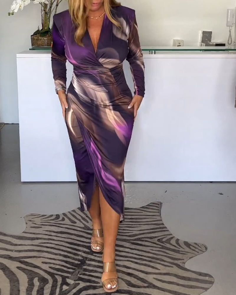 Léna - Elégante robe à fleurs en tissu léger pour l'été