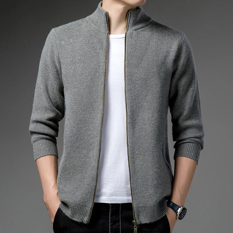 Aubin - Cardigan zippé en maille pour un automne stylé
