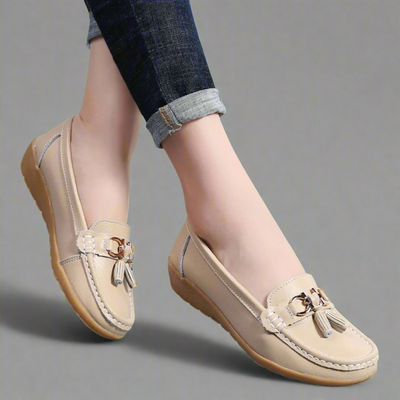 Adeltraut | Mocassins en cuir confortables faits à la main
