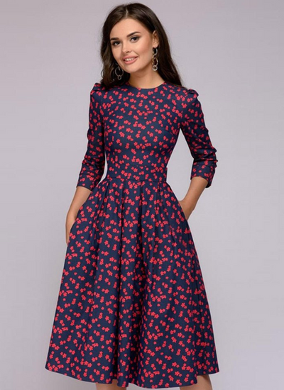 Moira | Robe Longue Fléurie Pour Femme | Chic