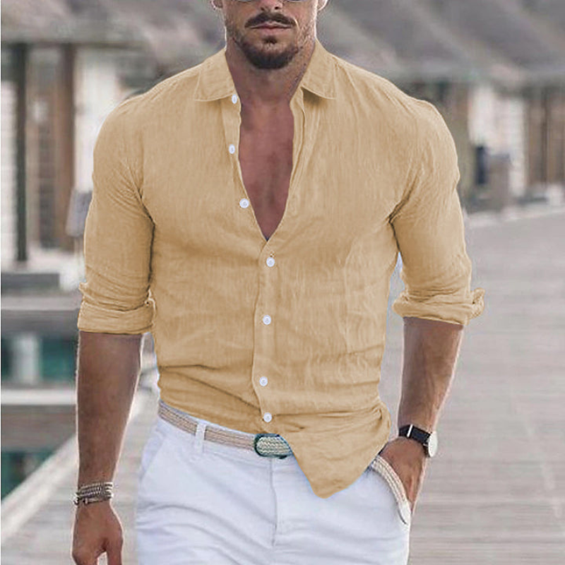 Brock | Chemise à Col Rabattable Pour Hommes | Court