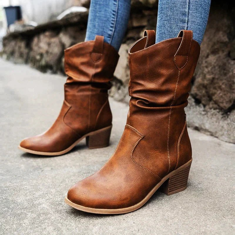 Liliane | Bottes Femme Style Western | Élégantes