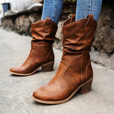 Liliane | Bottes Femme Style Western | Élégantes
