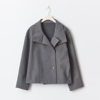 Veste Élégante Courte de Luxe avec Boutons Doubles