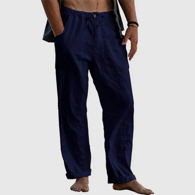 Fernando | Pantalon en lin décontracté pour Hommes | Larges